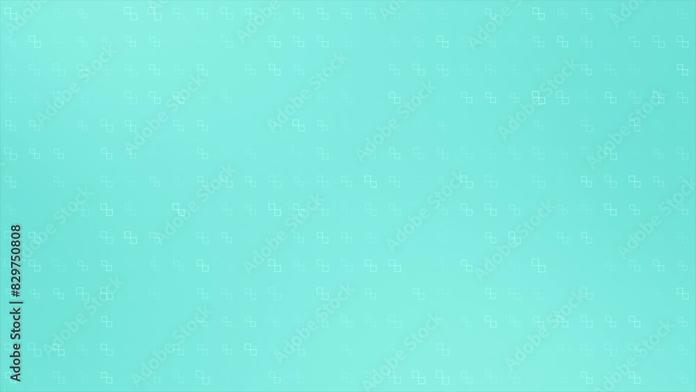 Cyan color simple box pattern appearing and disappearing geometrical minimal abstract loop able background Cyan color simple box pattern appearing and disappearing geometrical minimal abstract loop able background