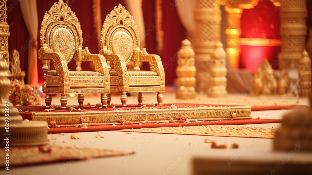 Fototapeta premium wedding stage