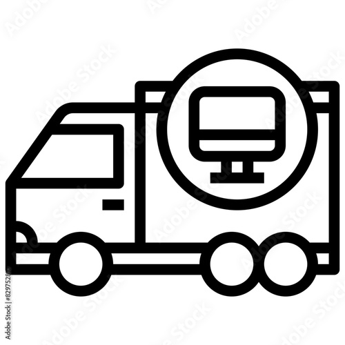 ONLINEDELIVERY,parcel,delivery,package,box,deliverytruck.svg photo