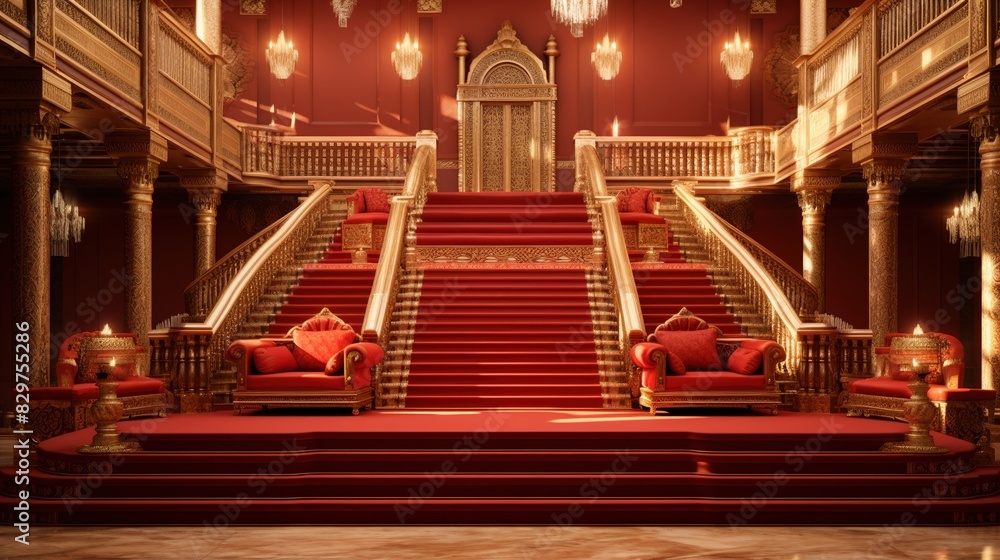 Obraz premium interior of a wedding hall