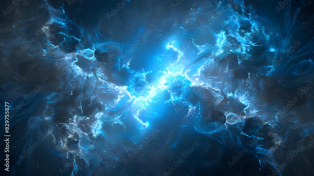 abstract blue background. Generative AI. abstract blue background. Generative AI.
