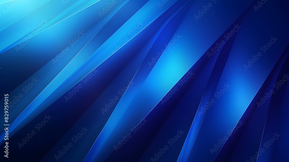 Abstract blue light and shade creative background. Vector illustration. Generative AI.