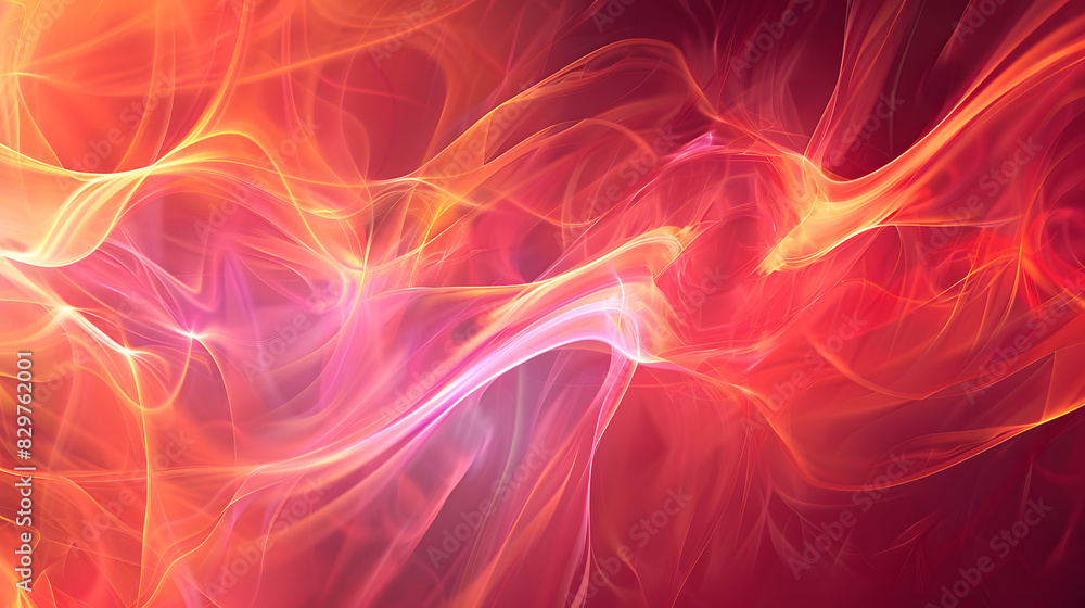 Abstract Fractal Background. Generative AI. Abstract Fractal Background. Generative AI.