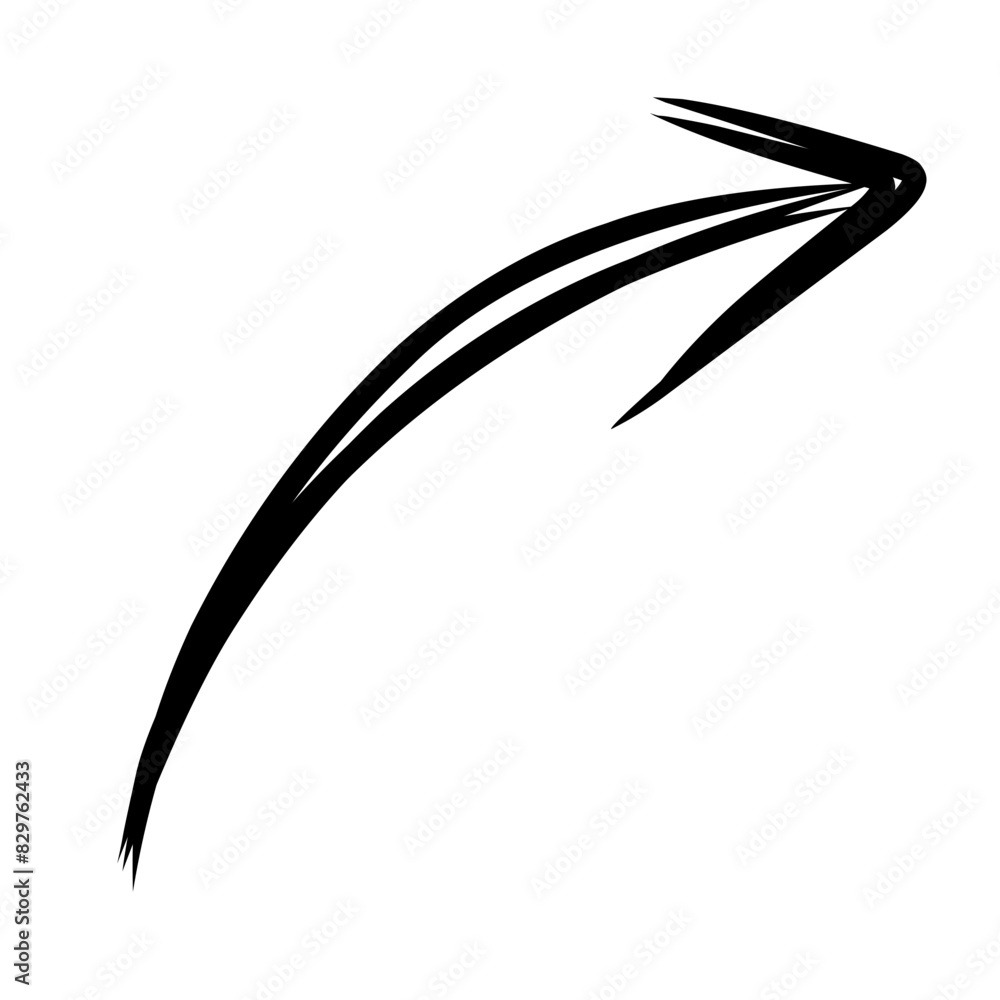 Arrow sketch Arrow sketch