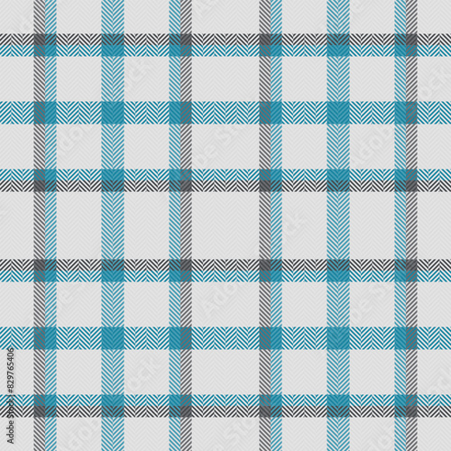 Gingham vector background textile, artwork texture check fabric. Birthday pattern seamless plaid tartan in gainsboro and sterling silver colors.
