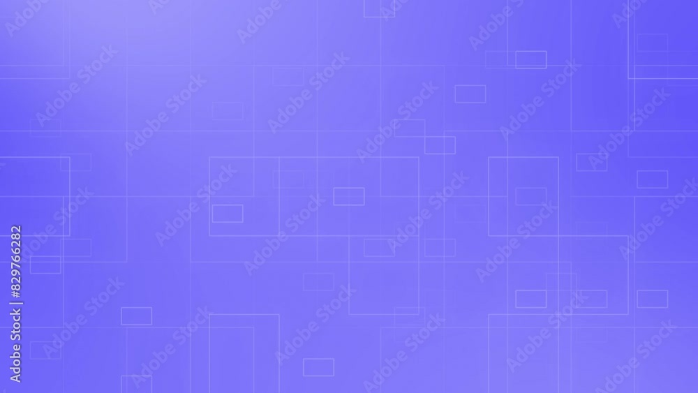 Blue color hi-tech technology square box pattern minimal geometrical futuristic loop able background Blue color hi-tech technology square box pattern minimal geometrical futuristic loop able background