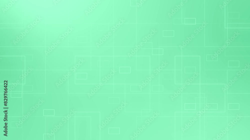 Turquoise color hi-tech technology square box pattern minimal geometrical futuristic loop able background Turquoise color hi-tech technology square box pattern minimal geometrical futuristic loop able background