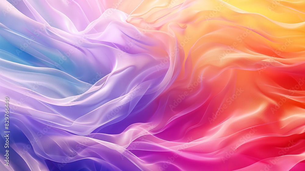 Obraz premium Background. Soft abstract fluid art with smooth waves in pastel colors, dynamic and energetic. Great for creative projects and creating backgrounds with a modern and expressive design