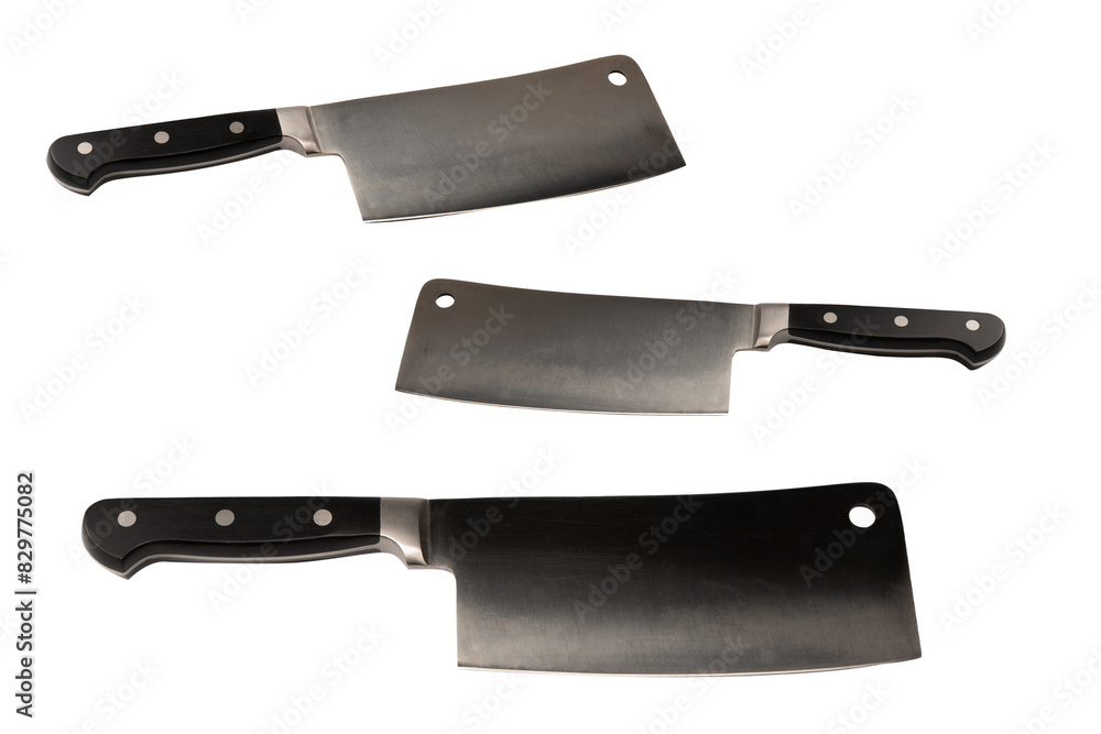 A knife isolated on white background. A knife isolated on white background.