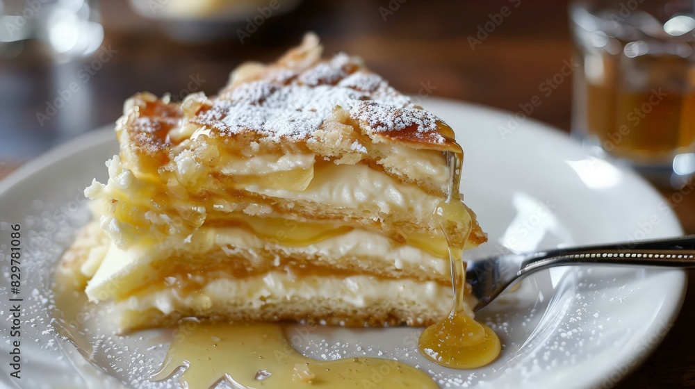 Delicious Layered Honey Cake