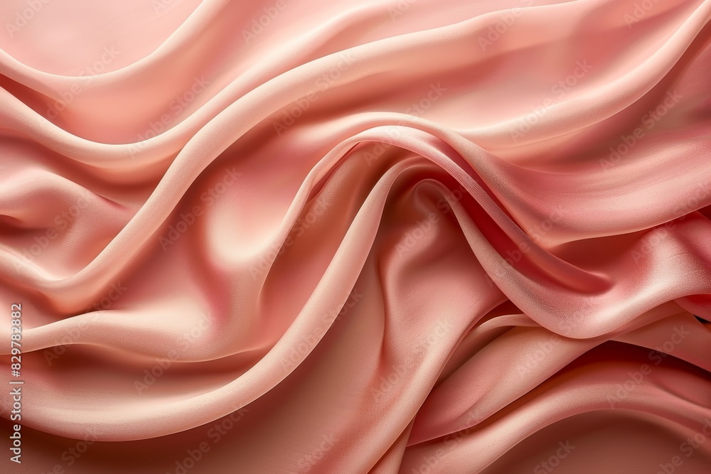 Soft pink backdrop with elegant fabric flow design centered in the image for a sophisticated look Soft pink backdrop with elegant fabric flow design centered in the image for a sophisticated look