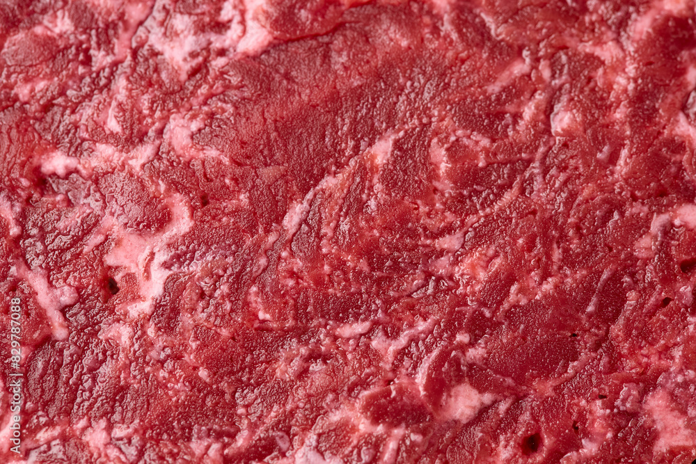 Plant based vegan meat steak. Alternatives meat. Eco friendly healthy food, ready to cook Plant based vegan meat steak. Alternatives meat. Eco friendly healthy food, ready to cook