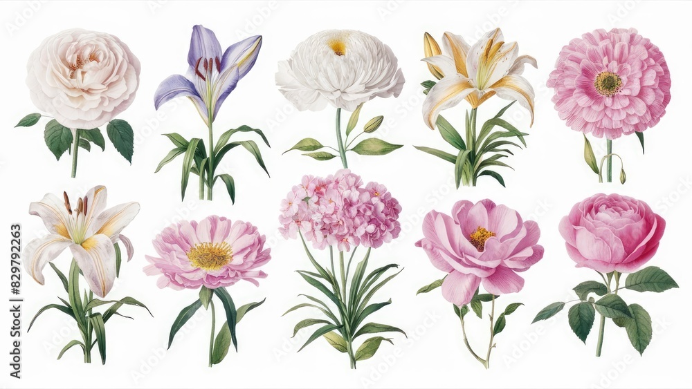 Archival Quality Flower Images Archival Quality Flower Images