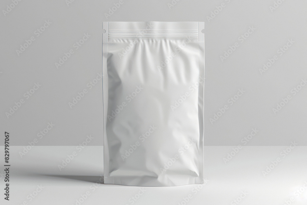 white packaging bag on white background white packaging bag on white background