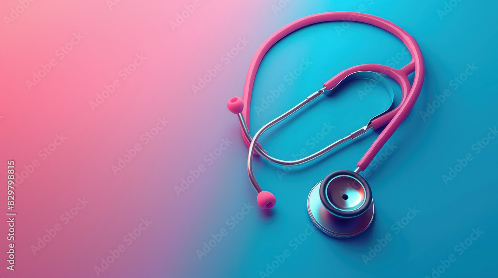 stethoscope on colorful background stethoscope on colorful background