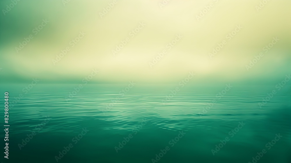 Obraz premium emerald merging into light background