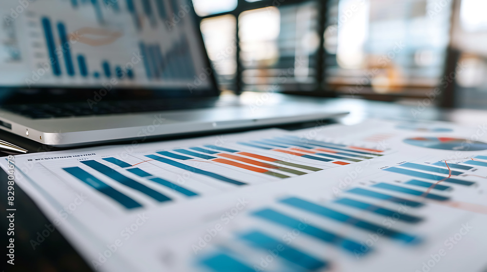 Business graph, study and learn business statistics. Business graph, study and learn business statistics.