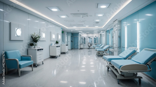 interior of a modern hospital © Wee Ha