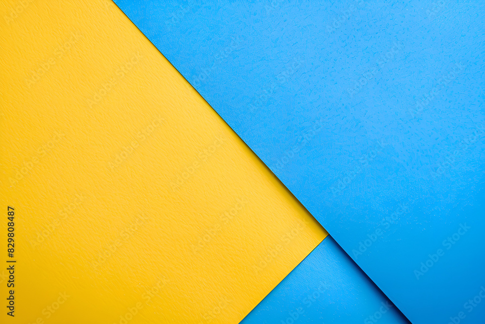 yellow and blue background, Generative AI yellow and blue background, Generative AI