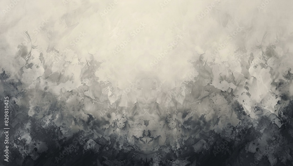 A vivid abstract background with black to gray watercolor A vivid abstract background with black to gray watercolor