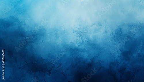 A vivid abstract background with Blue to navy watercolor