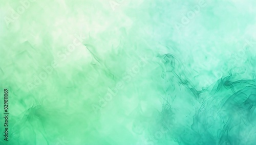 A vivid abstract background with Mint to green watercolor photo