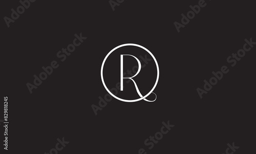 R, RR , R , Abstract Letters Logo Monogram © saba