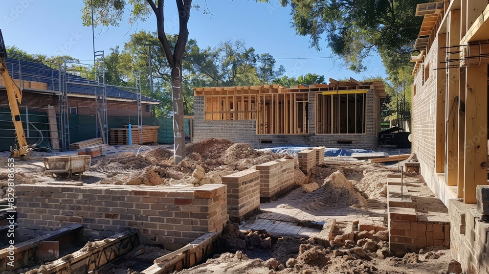 Each brick laid and beam secured brings the construction project one step closer to completion. Each brick laid and beam secured brings the construction project one step closer to completion.