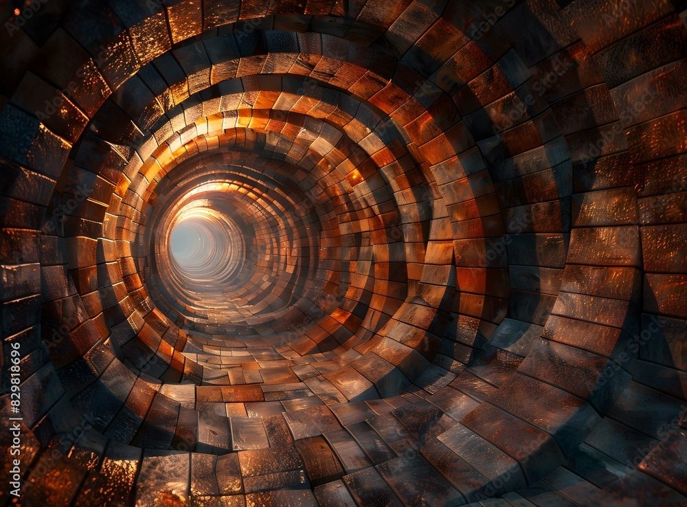 Fototapeta premium Sci-Fi Tunnel