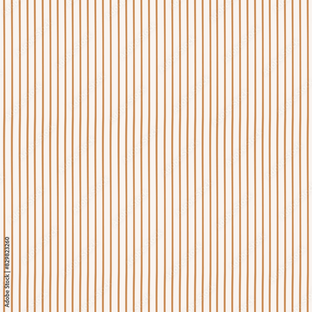 Obraz premium SSeamless Pattern Background with Vertical thin beige stripes