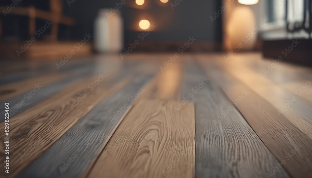 Wooden oak flooring at home. Wooden oak flooring at home.