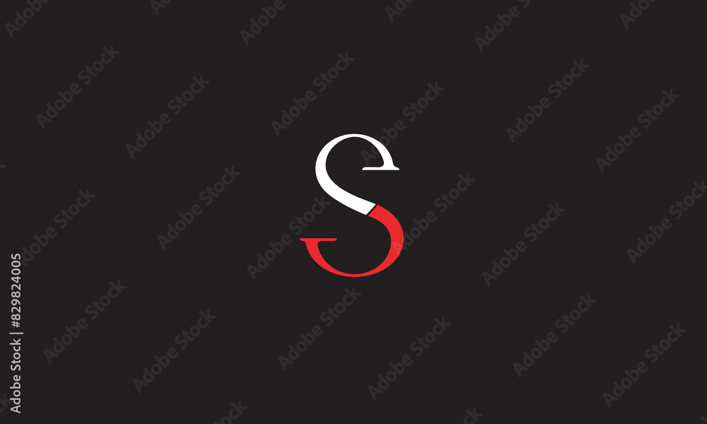 S, SS , S , Abstract Letters Logo Monogram S, SS , S , Abstract Letters Logo Monogram