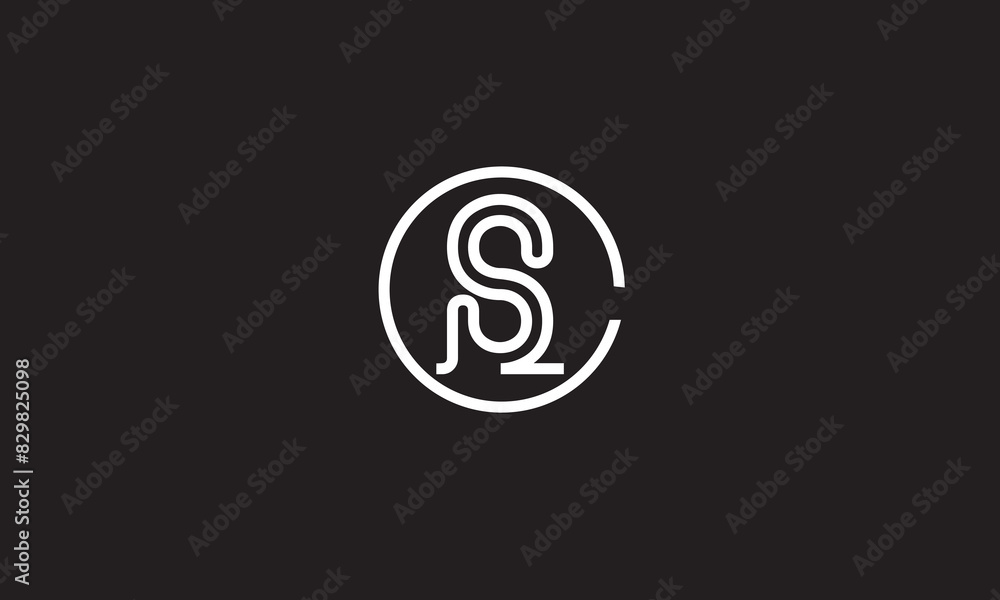 S, SS , S , Abstract Letters Logo Monogram S, SS , S , Abstract Letters Logo Monogram