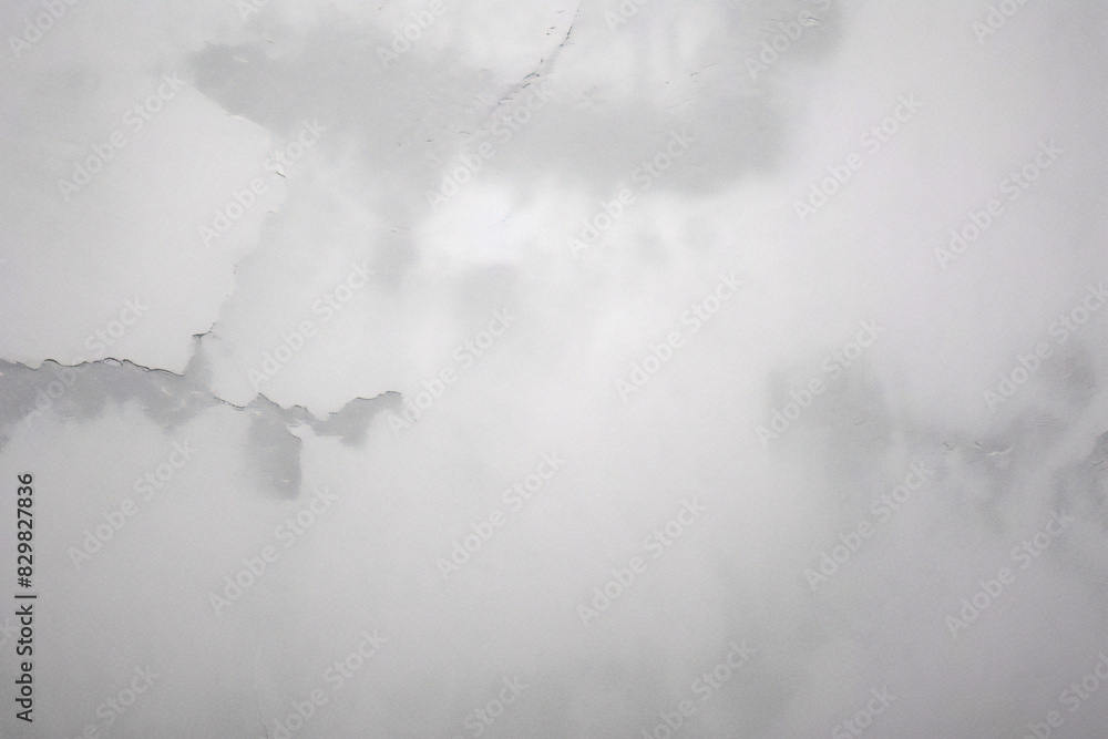 Fototapeta premium 白灰色のグランジ背景、粗い質感の水彩背景。