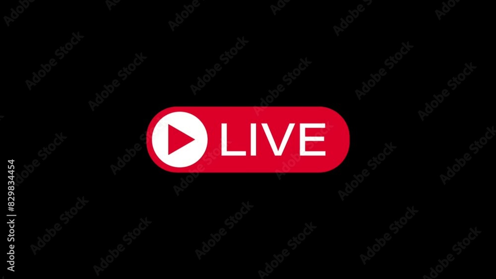 Live flashing in alpha background motion graphics animation Live flashing in alpha background motion graphics animation