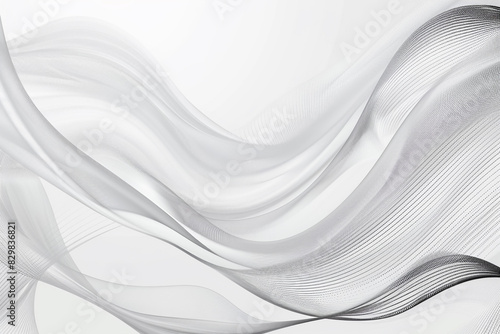 Clean lines and subtle textures in a minimalist grayscale tech background.