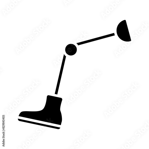 Prosthetic leg icon. Trauma, disabled person, people with disabilities, stump, accident, medicine, ableism, handicapped, wheelchair, Disability Rights Movement.