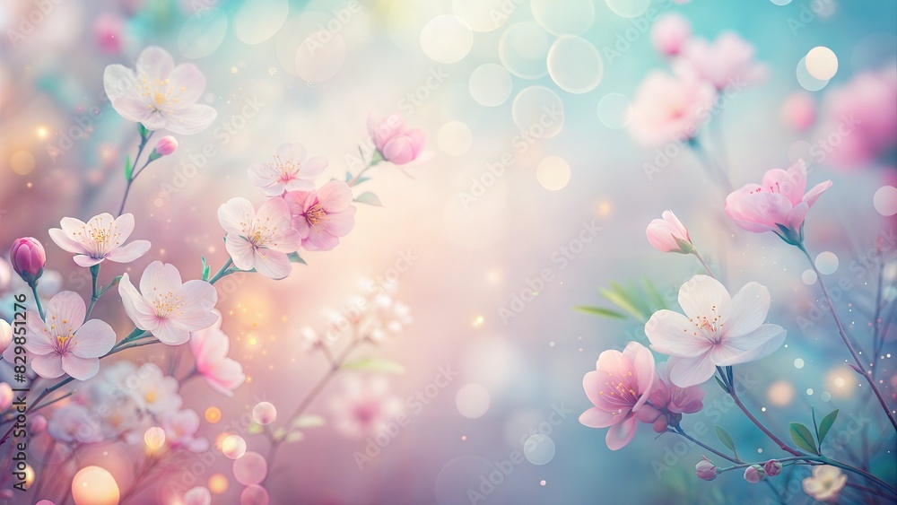 Pastel Petals Blur: A soft pastel-colored blurred background with hints of various flower petals, creating a dreamy spring feel.
Pastel Petals Blur: A soft pastel-colored blurred background with hints of various flower petals, creating a dreamy spring feel.