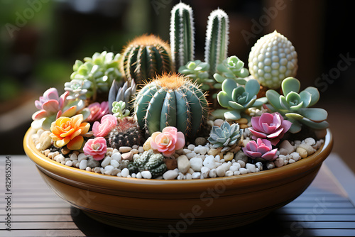 mini Cactus Garden Design Ideas