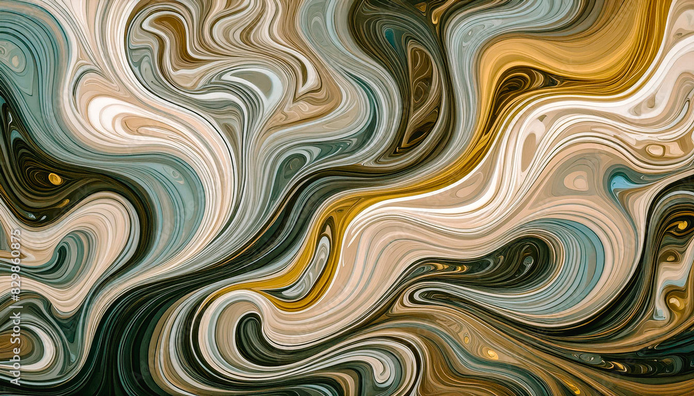 Papier peint, coloré avec marbrures et fluidité Papier peint, coloré avec marbrures et fluidité