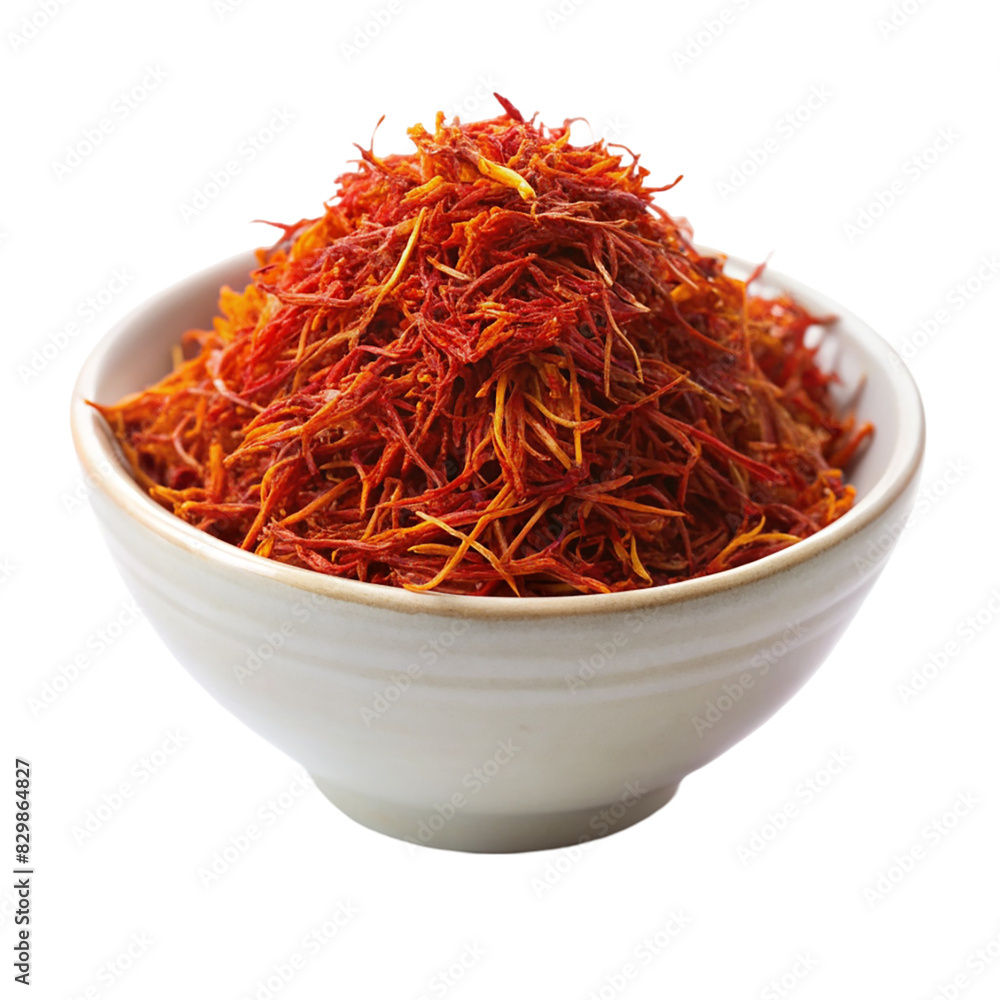 Fototapeta premium A bowl of red food on transparent background