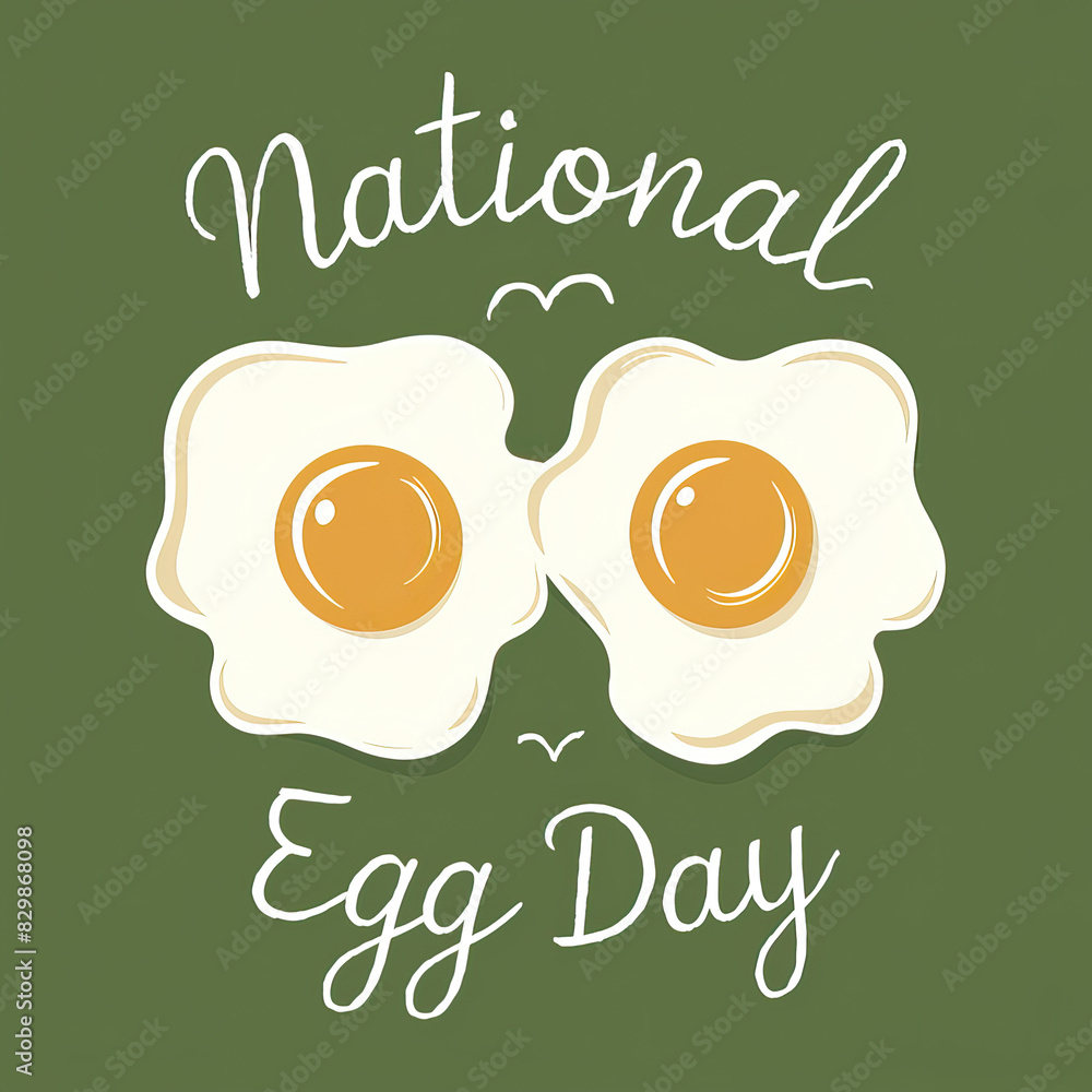 Egg Day, National Egg Day, National Egg Day Poster, for celebration ...