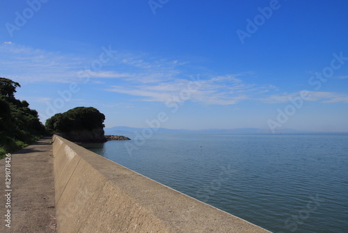 【佐賀県】月の引力が見える町、太良町から望む絶景の有明海 photo