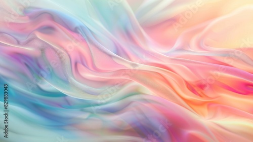 Background with soft colorful abstract blur effect © Emin