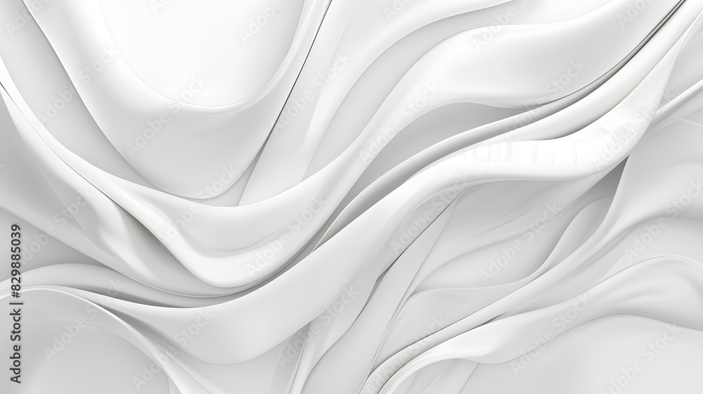 Obraz premium abstract white background. Generative AI.