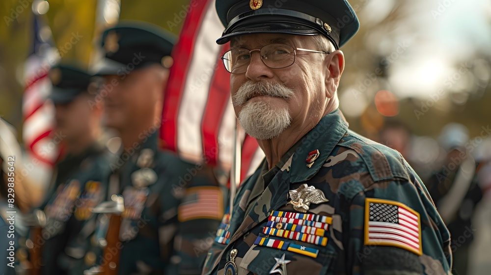 Parades: Processions featuring military bands, veterans in uniform, and community groups waving flags. Parades: Processions featuring military bands, veterans in uniform, and community groups waving flags.