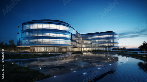 Futuristic Office Building