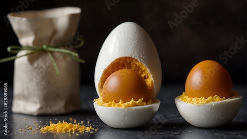 Embark on a culinary adventure with the humble egg as your canvas, ready to be transformed into savory or sweet delights ai_generated photo