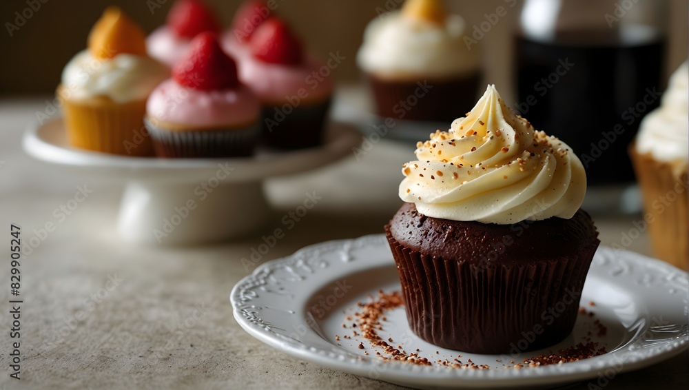 A sweet narrative journey exploring the artistry and delight of a decadent cupcake ai_generated A sweet narrative journey exploring the artistry and delight of a decadent cupcake ai_generated