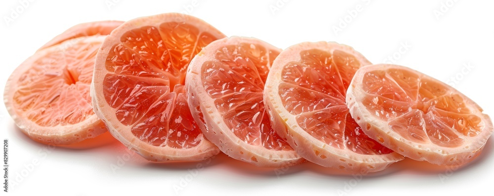 Whole Som Juk and Som Juk slices, isolated on white background, great for health food advertisements, clear and vibrant, room for copy Whole Som Juk and Som Juk slices, isolated on white background, great for health food advertisements, clear and vibrant, room for copy